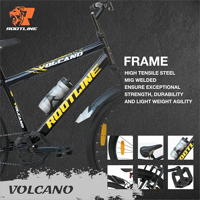 Rootline Volcano 26T Mountain Bike – Affordable Alternative to Electric Cycles in India