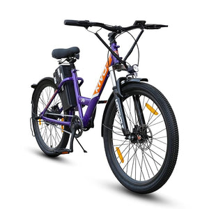 Motovolt KIVO Easy Electric Cycle – Best Affordable e Bike in India with Removable Battery, 45 Km Range & Front Suspension
