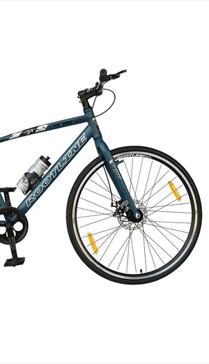 ROOTLINE Tribe 700C Hybrid Cycle with Dual Disc Brakes | Affordable Racing-Style Bicycle for City & Trail