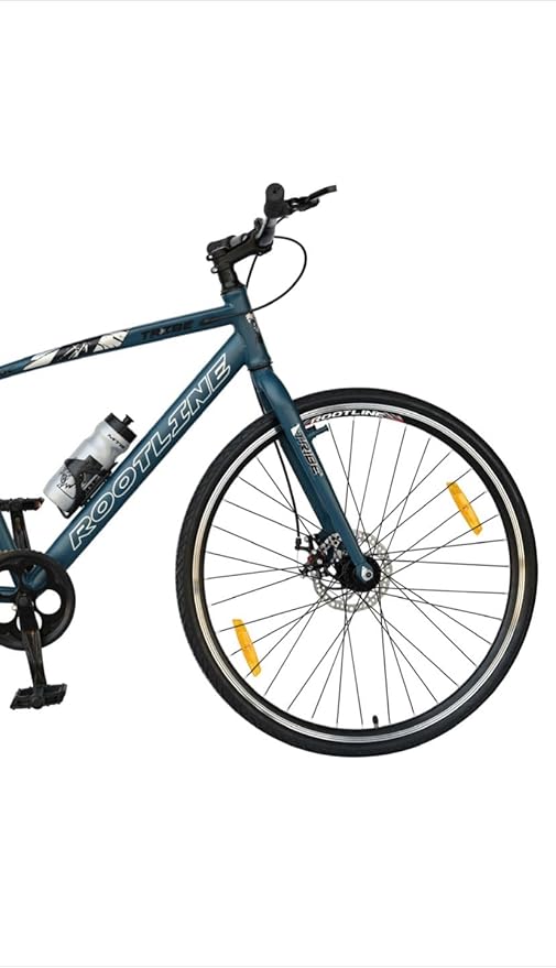 ROOTLINE Tribe 700C Hybrid Cycle with Dual Disc Brakes | Affordable Racing-Style Bicycle for City & Trail