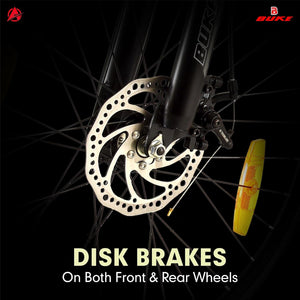 BUKE Avon Galaxy 24T Electric Cycle | Foldable E-Bike with Dual Disc Brakes & Alloy Frame for Adults