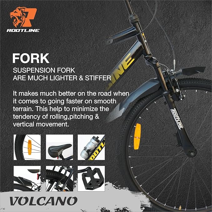 Rootline Volcano 26T Mountain Bike – Affordable Alternative to Electric Cycles in India