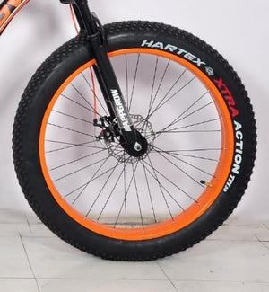 Stark Fat Tyre 26″ Electric Cycle | Long-Range E-Bike for City & Mountain Rides
