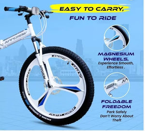 Appgrow 26T Foldable Electric Cycle – Affordable E-Bike for Students & Commuters