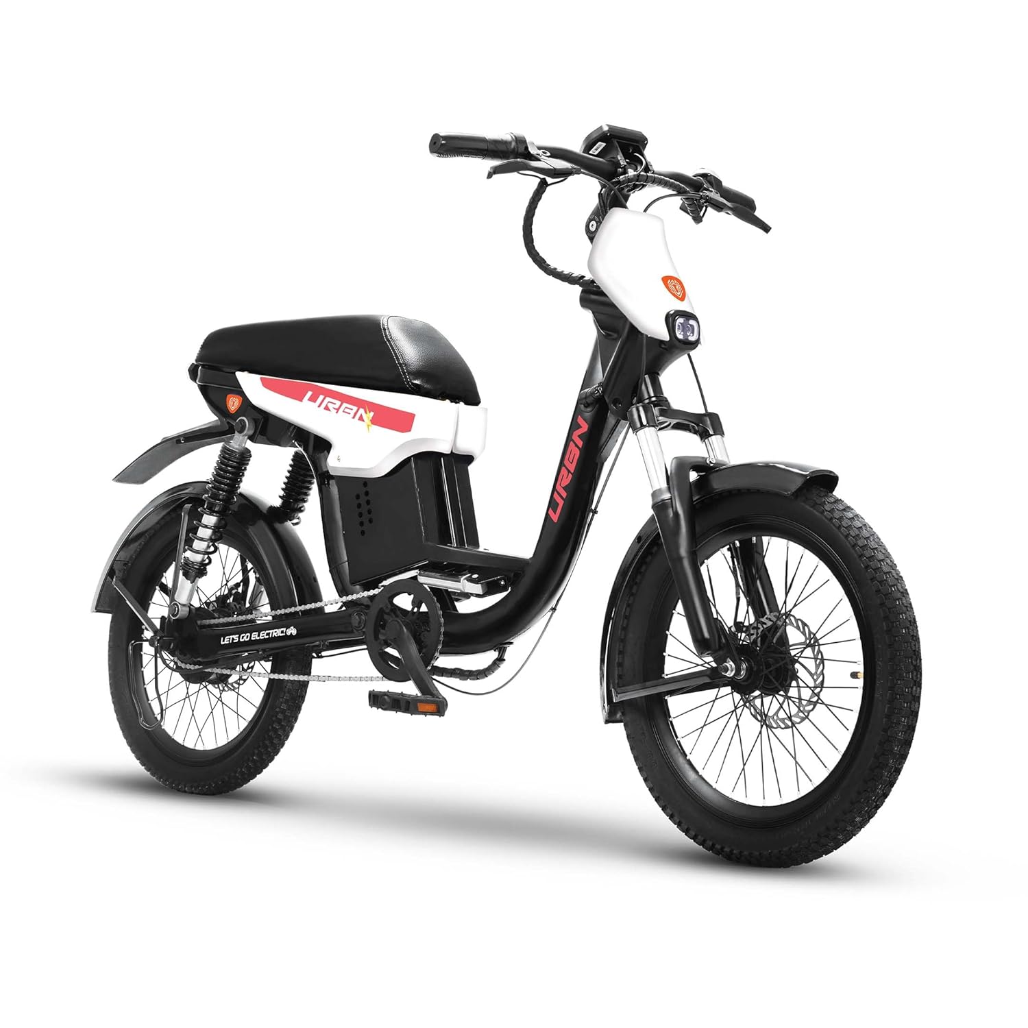 Motovolt URBN Electric Cycle | 120 km Range Long-Lasting E-Bike with Pedal Assist