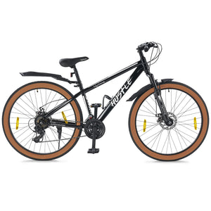 Lifelong Hustle 27.5T Electric Cycle with Shimano 21-Speed | Long Range, Dual Disc Brakes