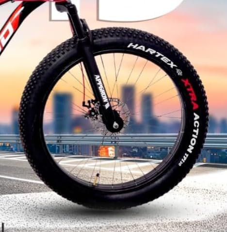 Rapid 26″ Fat Tyre Mountain Bike – Rugged MTB with Dual Disc Brakes & Multi-Speed Gears