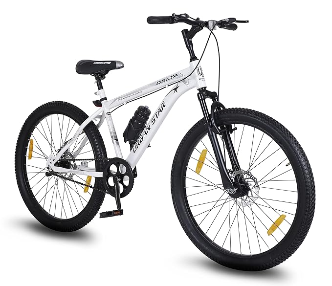 URBANSTAR Delta 26T Electric Cycle – Affordable E-Bike with 25–75Km Range & Dual Disc Brakes