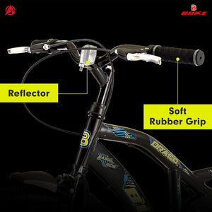 Avon Buke Draco 26T Electric Cycle | Affordable E-Bike for Men with 26″ Wheels & Steel Frame