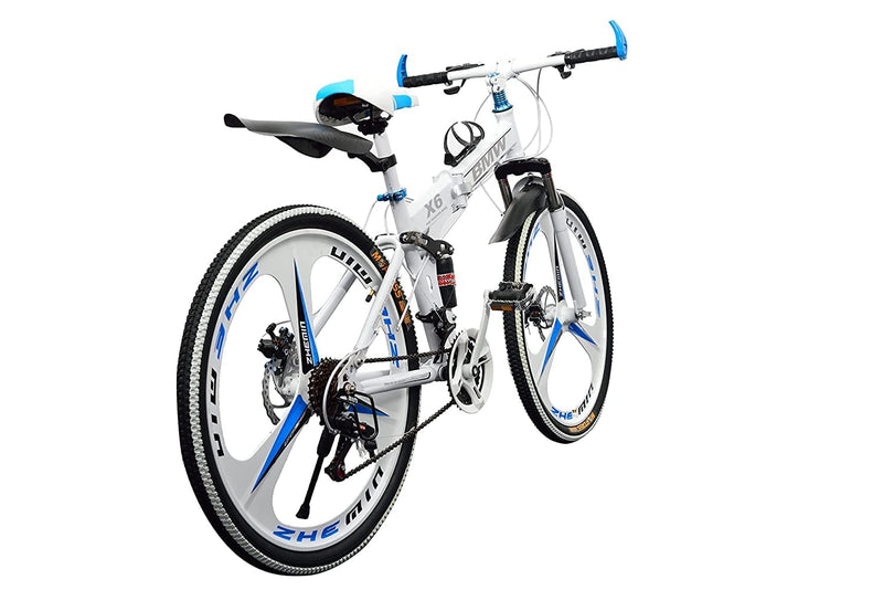 QUESEC BMV 26” Foldable Electric Cycle | Affordable Long-Range E-Bike for Adults