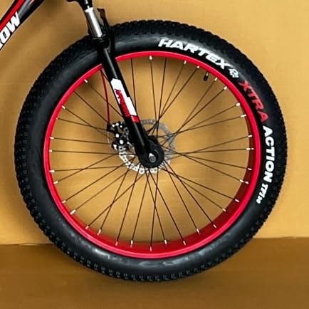 Apparrow Fat Tyre Electric Cycle | 21-Speed E Bike with Disc Brakes & Front Suspension