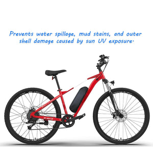 AK Deziner Waterproof Electric Bike Battery Cover | Durable Dust & Sun Protection for E-Bikes