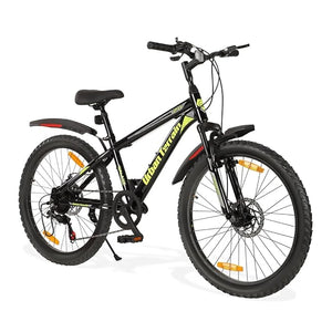 Urban Terrain Galaxy Ultra 27.5T Mountain Bike for Men | High-Performance Gear Cycle with Disc Brakes & Front Suspension | Stylish Alternative to Electric Bike, E Bicycle & Battery Bike