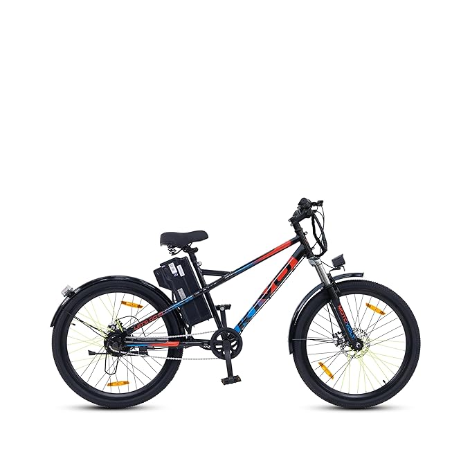 Motovolt KIVO Easy Electric Cycle – Best Affordable e Bike in India with Removable Battery, 45 Km Range & Front Suspension
