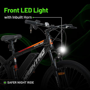 Geekay Hashtag 26T Electric Cycle – Affordable Indian E-Bike with 40KM Range & Dual Disc Brakes