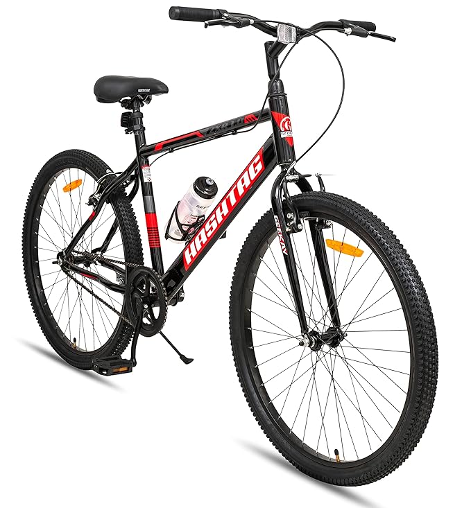 Geekay Hashtag ZXR 1.0 – 26” Electric Cycle for Adults | Lightweight Commuter E-Bike