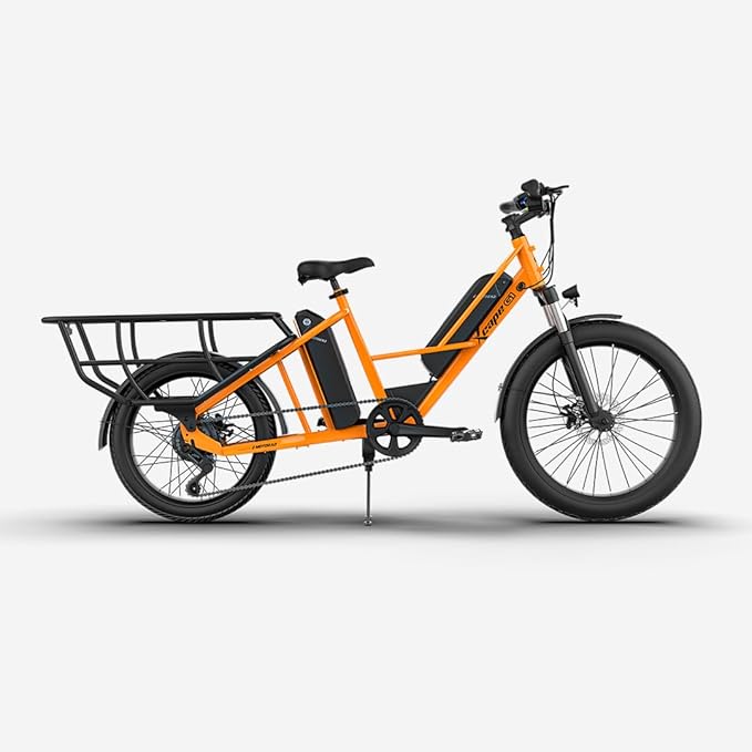 EMotorad Xcape G1 Electric Cargo Bike – Dual Battery, 100KM Range, 250W Motor