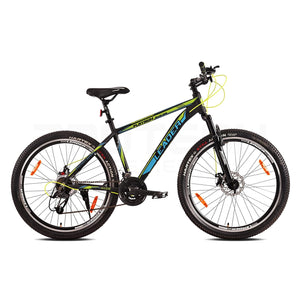 Leader Platinum 27.5T Electric Cycle | Affordable E-Bike with 21-Speed Gears & Dual Disc Brakes