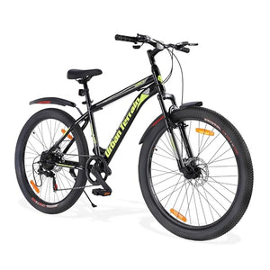 Urban Terrain Galaxy Ultra 27.5T Mountain Bike for Men | High-Performance Gear Cycle with Disc Brakes & Front Suspension | Stylish Alternative to Electric Bike, E Bicycle & Battery Bike