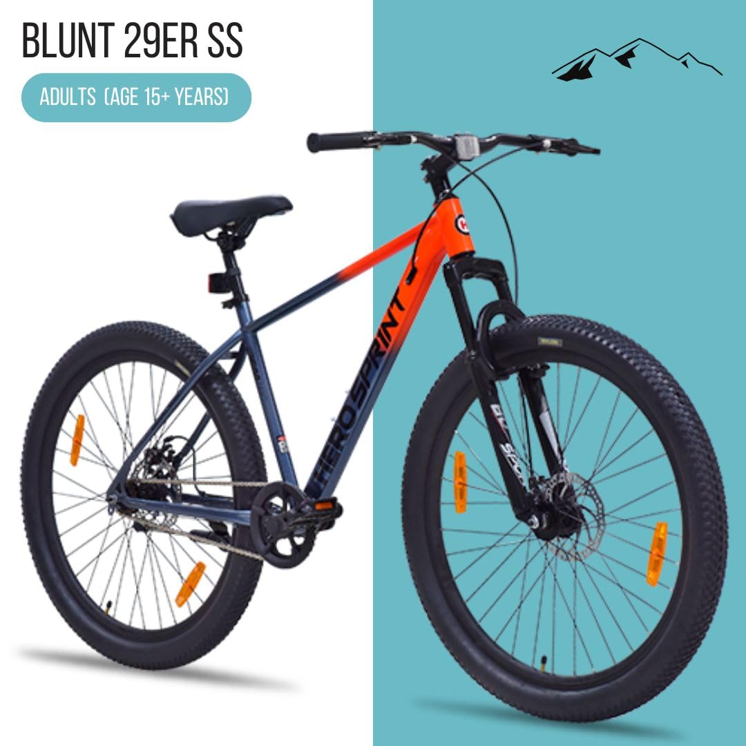 Hero Electric Cycle 29T | Long-Range E-Bike for City Commute & Mountain Trails