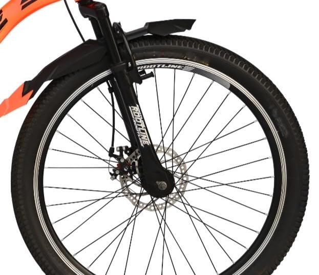 ROOTLINE Beat IBC 26T Electric Cycle | 26-Inch Mountain E-Bike with Front Suspension & Dual Disc Brakes