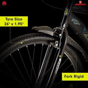 Avon Buke Draco 26T Electric Cycle | Affordable E-Bike for Men with 26″ Wheels & Steel Frame
