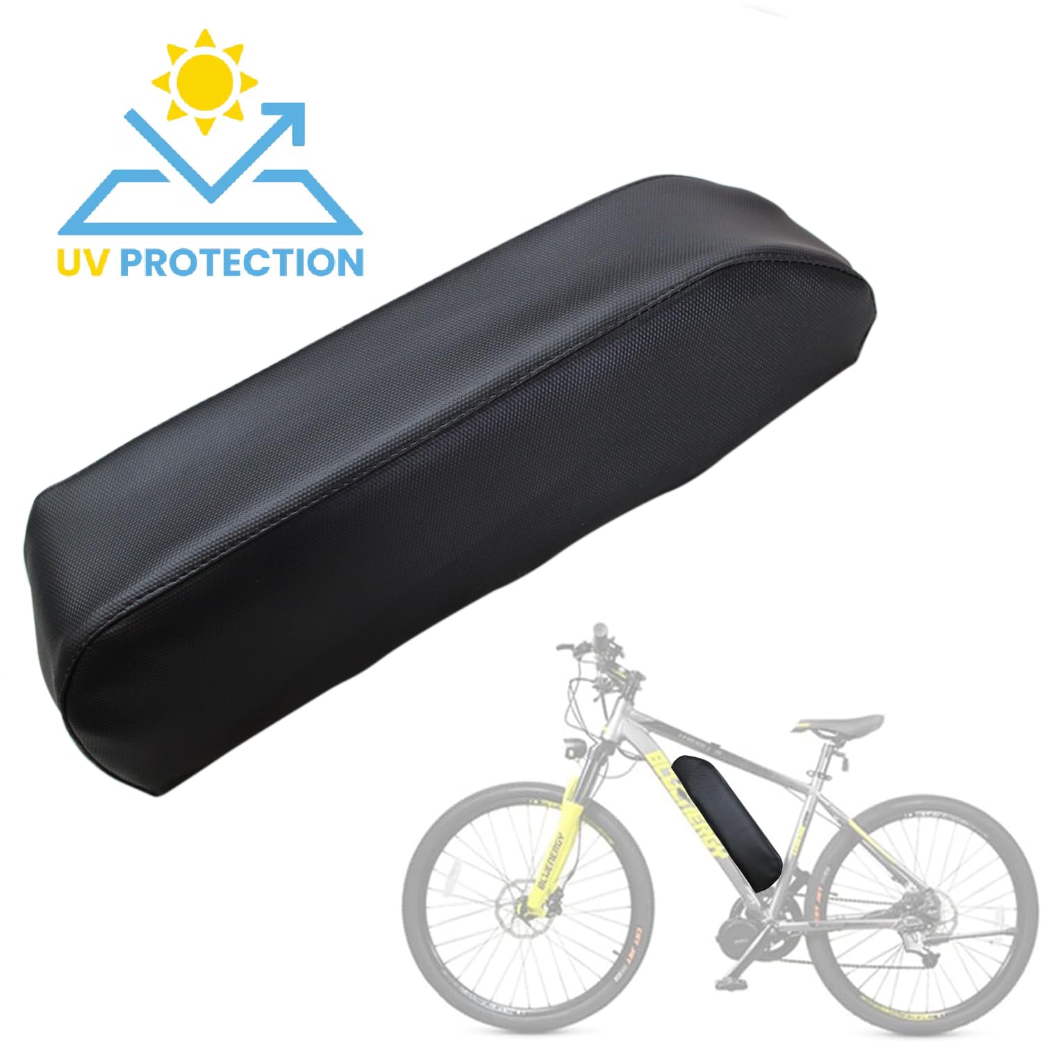 AK Deziner Waterproof Electric Bike Battery Cover | Durable Dust & Sun Protection for E-Bikes