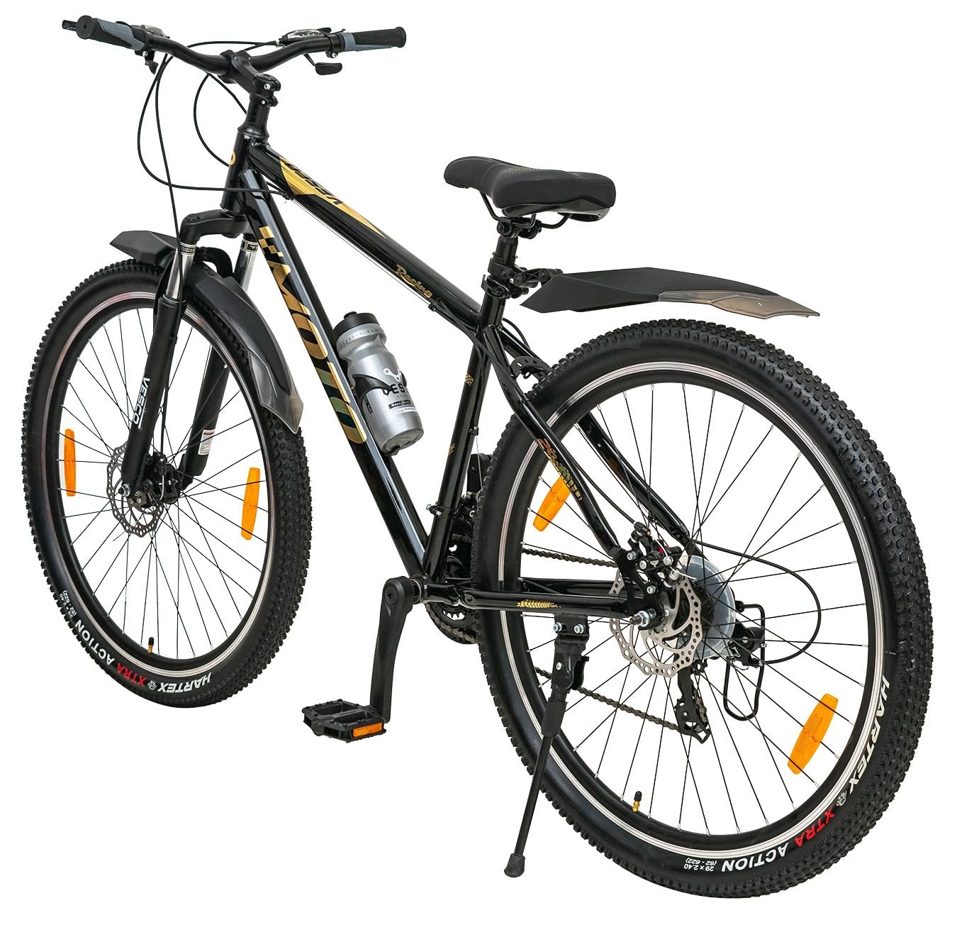 VESCO Moto 29-T Electric Cycle | 21-Speed Shimano Gears, Dual Disc Brakes & 29” Fat Tyre E-Bike for Men & Women