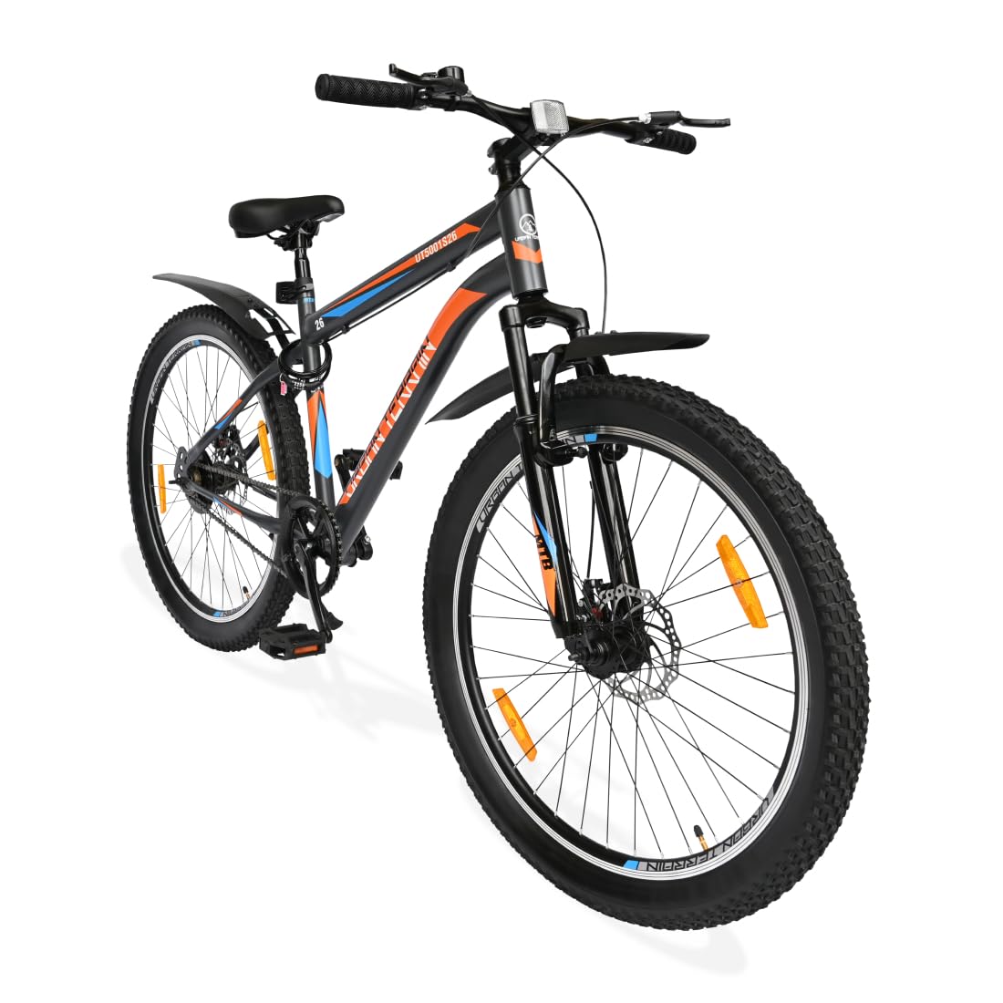 Urbana Terrain Bolt 26T Electric Cycle – Stylish E-Bike with 250W Motor, Suspension & Disc Brakes