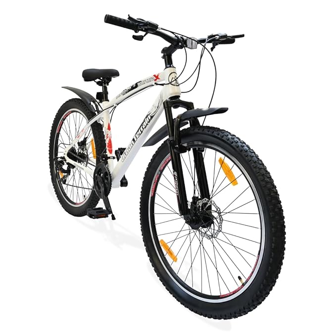 Urban Terrain Galaxy Ultra 27.5T Mountain Bike for Men | High-Performance Gear Cycle with Disc Brakes & Front Suspension | Stylish Alternative to Electric Bike, E Bicycle & Battery Bike