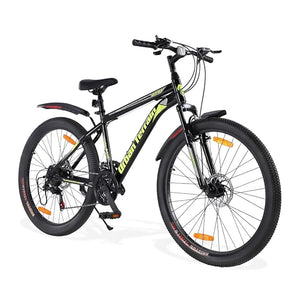 Urban Terrain Galaxy Ultra 27.5T Mountain Bike for Men | High-Performance Gear Cycle with Disc Brakes & Front Suspension | Stylish Alternative to Electric Bike, E Bicycle & Battery Bike