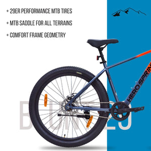 Hero Electric Cycle 29T | Long-Range E-Bike for City Commute & Mountain Trails