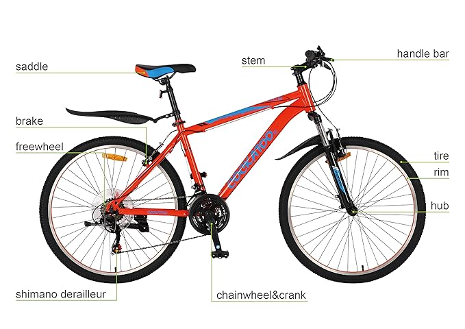 Cockatoo CBC-05 Hybrid Road Cycle 26T | Affordable Alternative to Electric Bikes