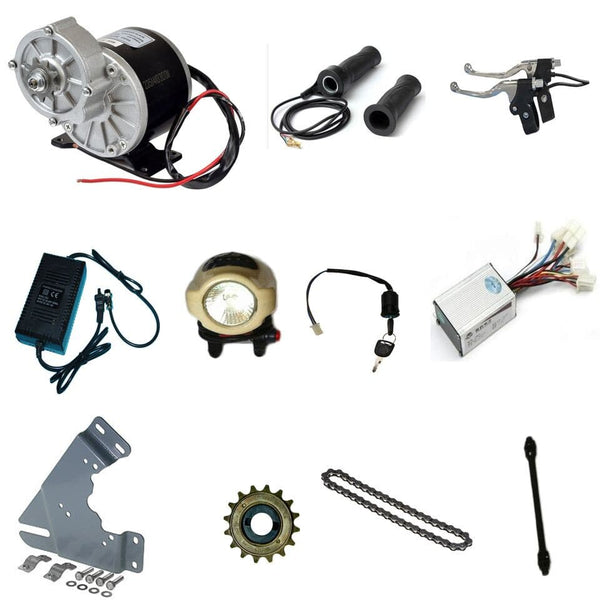 Low Budget Ebike Conversion Kit 250W – MY1016Z2 Motor Combo Kit for Bicycles