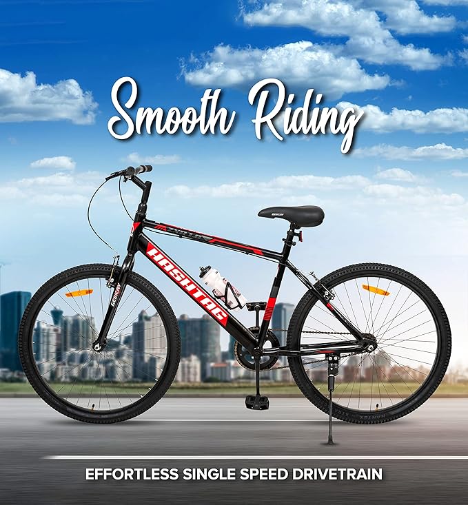 Geekay Hashtag ZXR 1.0 – 26” Electric Cycle for Adults | Lightweight Commuter E-Bike