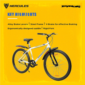 Hercules Dynor Pro RF 26T Road Cycle – Affordable Electric Cycle Alternative for Teens & Adults