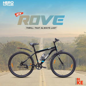 Hero Rove Sports 27.5T Mountain Bike – Alloy Steel MTB for Men | Single-Speed, Ready to Ride
