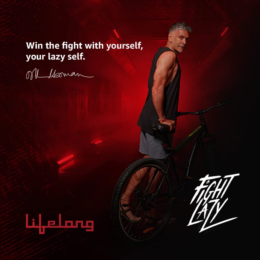 Lifelong Hustle 27.5T Electric Cycle with Shimano 21-Speed | Long Range, Dual Disc Brakes