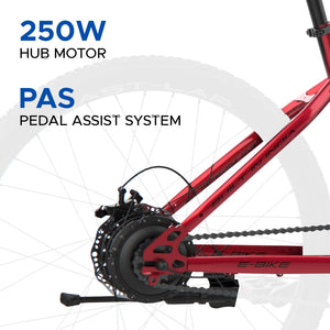E MOTORAD X1 Electric Mountain Bike – 27.5″ Wheels, 250W Motor & 40km Range | Eco-Friendly Commuter E-Bike