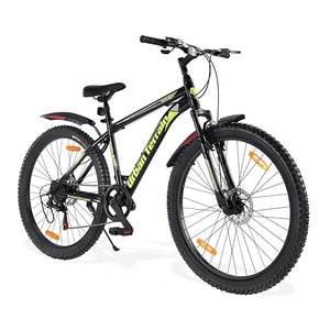 Urban Terrain Galaxy Ultra 27.5T Mountain Bike for Men | High-Performance Gear Cycle with Disc Brakes & Front Suspension | Stylish Alternative to Electric Bike, E Bicycle & Battery Bike