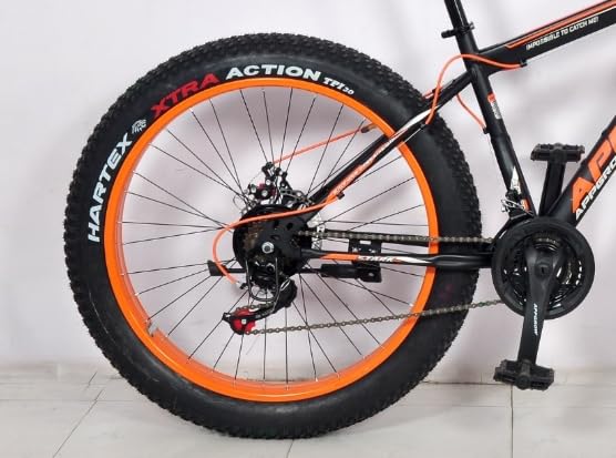 Stark Fat Tyre 26″ Electric Cycle | Long-Range E-Bike for City & Mountain Rides