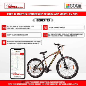 Leader Sphere 27.5T Electric Cycle | Long-Range Eco-Friendly E-Bike for Adults