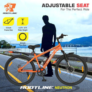 NEUTURN 26T Electric Cycle – Affordable E-Bike for City & Mountain Commutes (Long Range, Eco-Friendly)