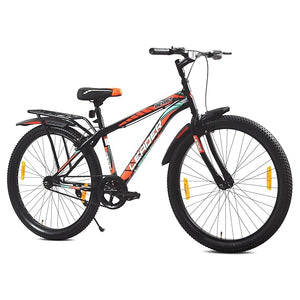 Leader Beast 26T IBC Mountain Bike – Premium Single-Speed City & Mountain Cycle for Men (Matt Black)