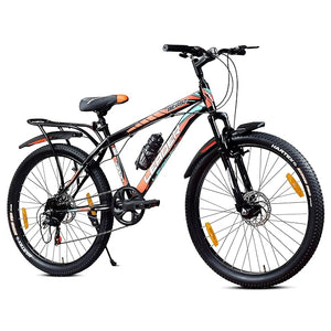 Leader Beast 26T IBC Mountain Bike – Premium Single-Speed City & Mountain Cycle for Men (Matt Black)
