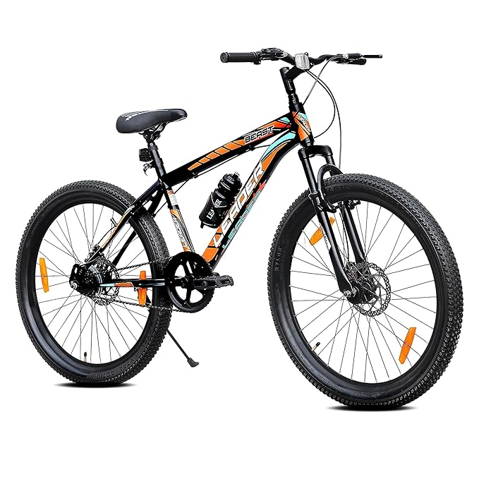 Leader Beast 26T Mountain Bike – Sleek Single‑Speed Cycle with Suspension & Dual Disc Brakes, Affordable Pedal‑Powered Alternative to Electric Bicycles