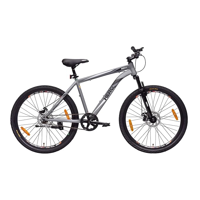 Hero Sprint Riot 26T Electric Cycle – Affordable Mountain E-Bike with Suspension & Disc Brakes