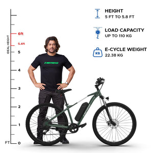 🚴 EMotorad T-REX AIR 29” Electric Cycle | 250W BLDC Motor, Shimano 7-Speed, Dual Disc Brakes