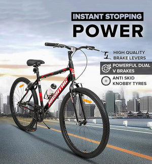 Geekay Hashtag ZXR 1.0 – 26” Electric Cycle for Adults | Lightweight Commuter E-Bike