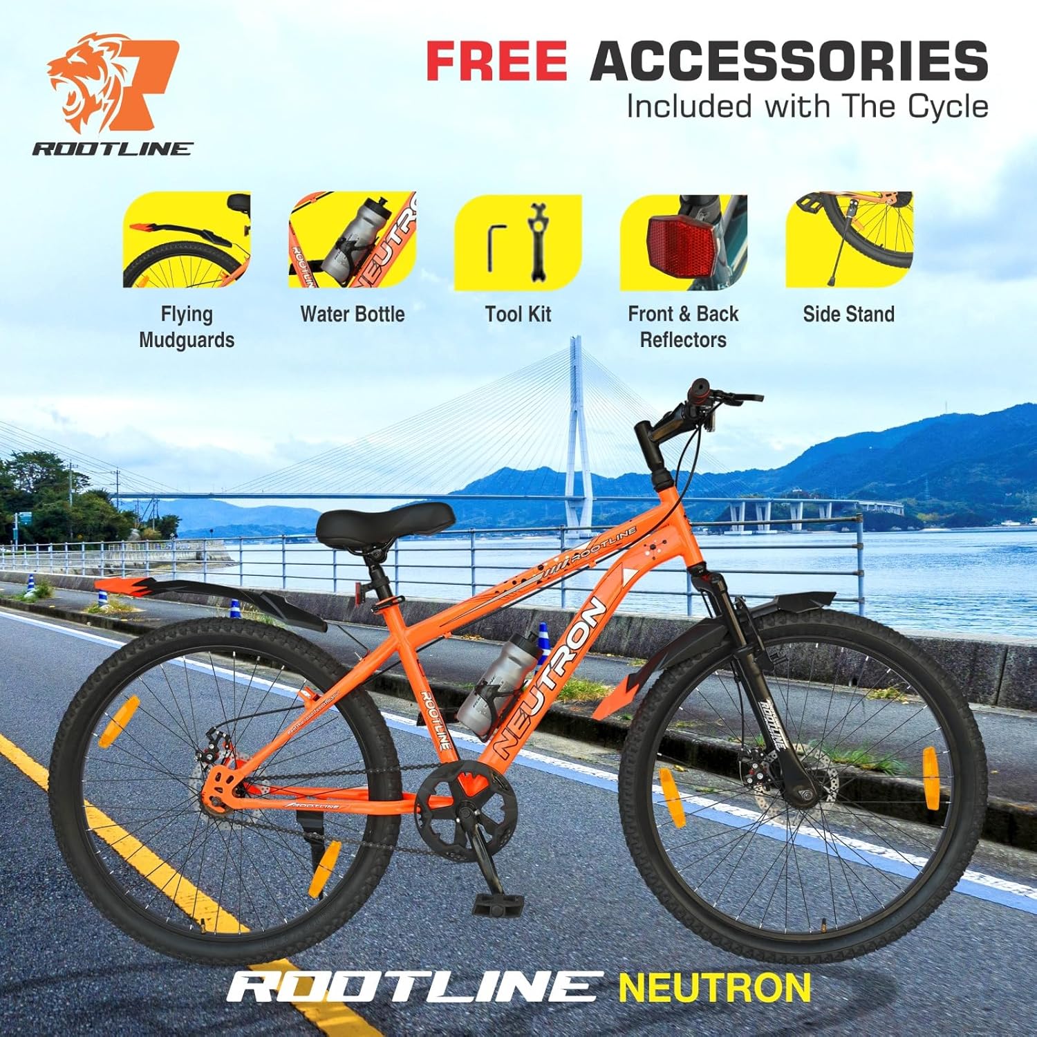 NEUTURN 26T Electric Cycle – Affordable E-Bike for City & Mountain Commutes (Long Range, Eco-Friendly)